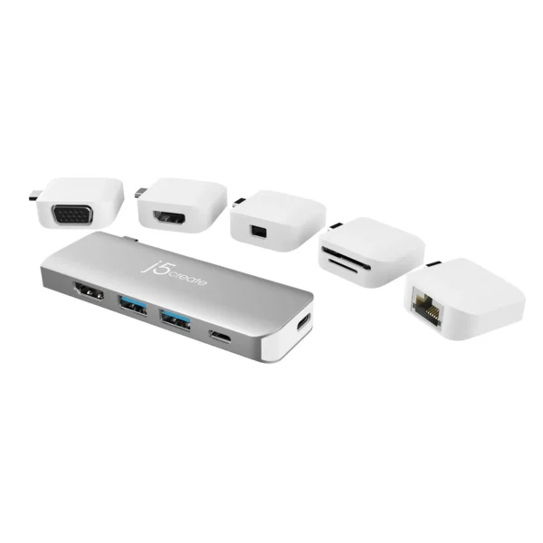 j5 Create ULTRADRIVE Kit USB-C™ Multi-Display Modular Dock