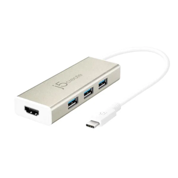 j5 Create USB-C™ 3.1 3-Port USB™ 3.0 Hub & 4K HDMI™