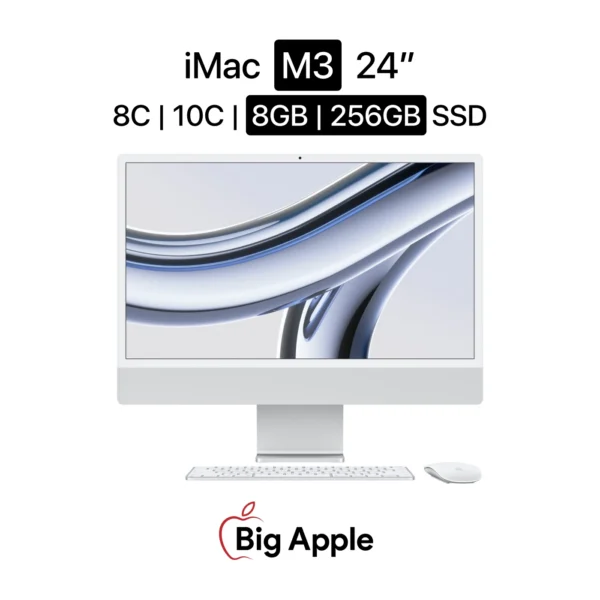 iMac 24-inch M3 10-Core  8GB 256GB