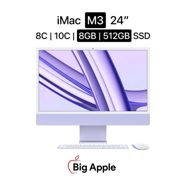 iMac 24-inch M3 10-Core 8GB 512GB