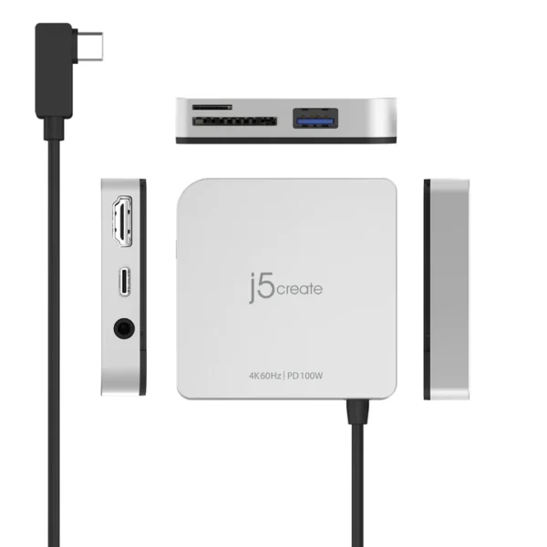 j5 Create USB-C™ to 4K 60 Hz HDMI™ Travel Dock for iPad Pro® - Image 6