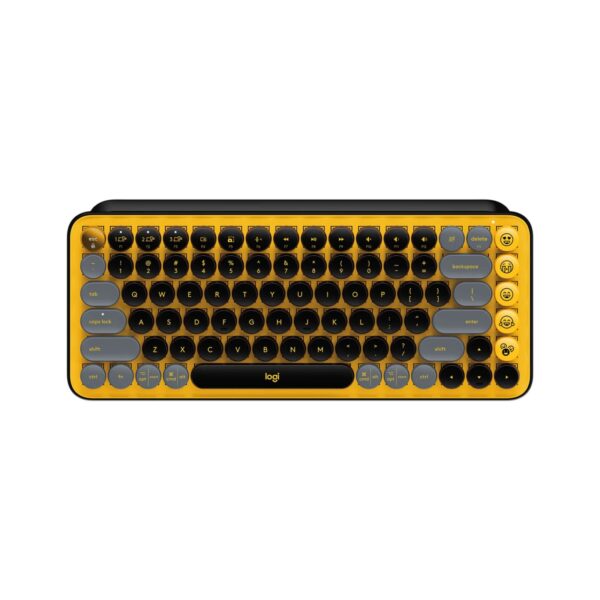 Logitech POP KEYS Wireless Mechanical Keyboard with Customizable Emoji Keys